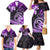 Polynesia Paisley Family Matching Mermaid Dress and Hawaiian Shirt Mix Purple Polynesian Pattern LT05 - Polynesian Pride