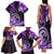 Polynesia Paisley Family Matching Tank Maxi Dress and Hawaiian Shirt Mix Purple Polynesian Pattern LT05 - Polynesian Pride