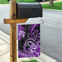 Polynesia Paisley Garden Flag Mix Purple Polynesian Pattern LT05 - Polynesian Pride