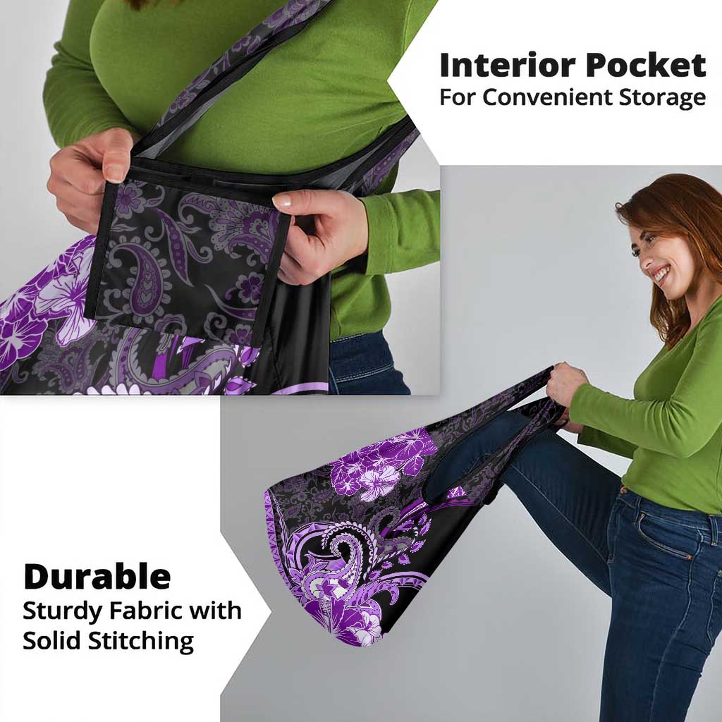 Polynesia Paisley Grocery Bag Mix Purple Polynesian Pattern LT05 - Polynesian Pride