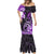 Polynesia Paisley Mermaid Dress Mix Purple Polynesian Pattern LT05 - Polynesian Pride