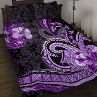Polynesia Paisley Quilt Bed Set Mix Purple Polynesian Pattern LT05 Purple - Polynesian Pride