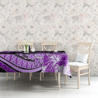 Polynesia Paisley Tablecloth Mix Purple Polynesian Pattern LT05 - Polynesian Pride