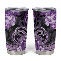 Polynesia Paisley Tumbler Cup Mix Purple Polynesian Pattern LT05 Purple - Polynesian Pride