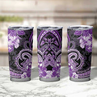 Polynesia Paisley Tumbler Cup Mix Purple Polynesian Pattern LT05 - Polynesian Pride