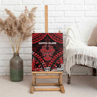 Easter Island Canvas Wall Art Polynesian Pattern Emblem LT05 - Polynesian Pride