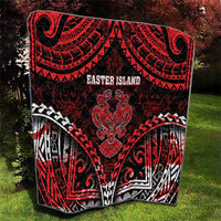Easter Island Quilt Polynesian Pattern Emblem