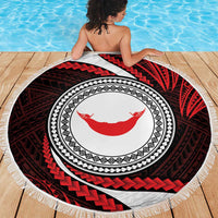 Easter Island Beach Blanket Moai Statues Polynesian Style LT05 - Polynesian Pride