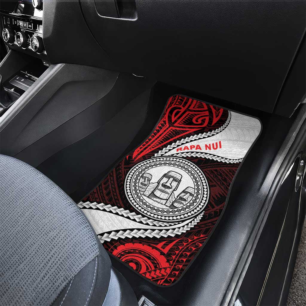 Easter Island Car Mats Moai Statues Polynesian Style LT05 - Polynesian Pride
