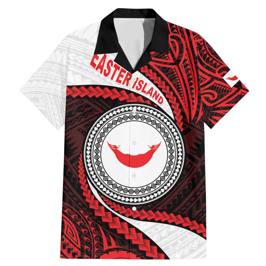 Easter Island Family Matching Mermaid Dress and Hawaiian Shirt Moai Statues Polynesian Style