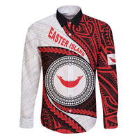 Easter Island Family Matching Puletasi and Hawaiian Shirt Moai Statues Polynesian Style