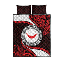 Easter Island Quilt Bed Set Moai Statues Polynesian Style LT05 - Polynesian Pride