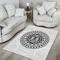 New Zealand Aotearoa Area Rug Maori Te Mata O Rongokako