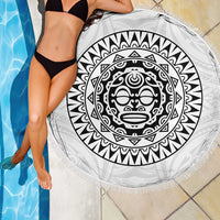 New Zealand Aotearoa Beach Blanket Maori Te Mata O Rongokako LT05 - Polynesian Pride