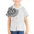 New Zealand Aotearoa Family Matching Off Shoulder Short Dress and Hawaiian Shirt Maori Te Mata O Rongokako