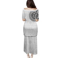 New Zealand Aotearoa Family Matching Puletasi and Hawaiian Shirt Maori Te Mata O Rongokako