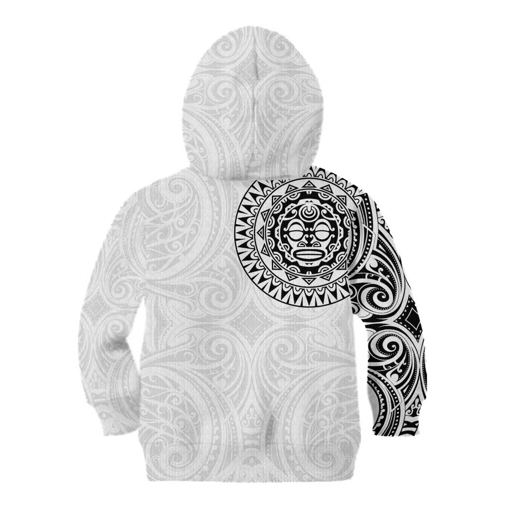 New Zealand Aotearoa Kid Hoodie Maori Te Mata O Rongokako