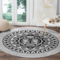 New Zealand Aotearoa Round Carpet Maori Te Mata O Rongokako