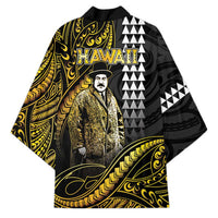 Hawaii Kuhio The Citizen Prince Kimono Gold Polynesian Tribal Tattoo LT05 - Polynesian Pride