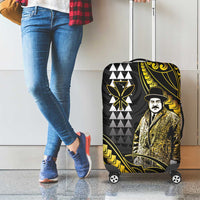 Hawaii Kuhio The Citizen Prince Luggage Cover Gold Polynesian Tribal Tattoo LT05 - Polynesian Pride