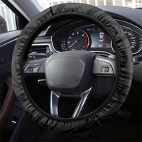 Hawaii Kuhio The Citizen Prince Steering Wheel Cover Gold Polynesian Tribal Tattoo LT05 - Polynesian Pride