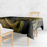 Hawaii Kuhio The Citizen Prince Tablecloth Gold Polynesian Tribal Tattoo LT05 - Polynesian Pride