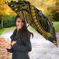 Hawaii Kuhio The Citizen Prince Umbrella Gold Polynesian Tribal Tattoo LT05 - Polynesian Pride
