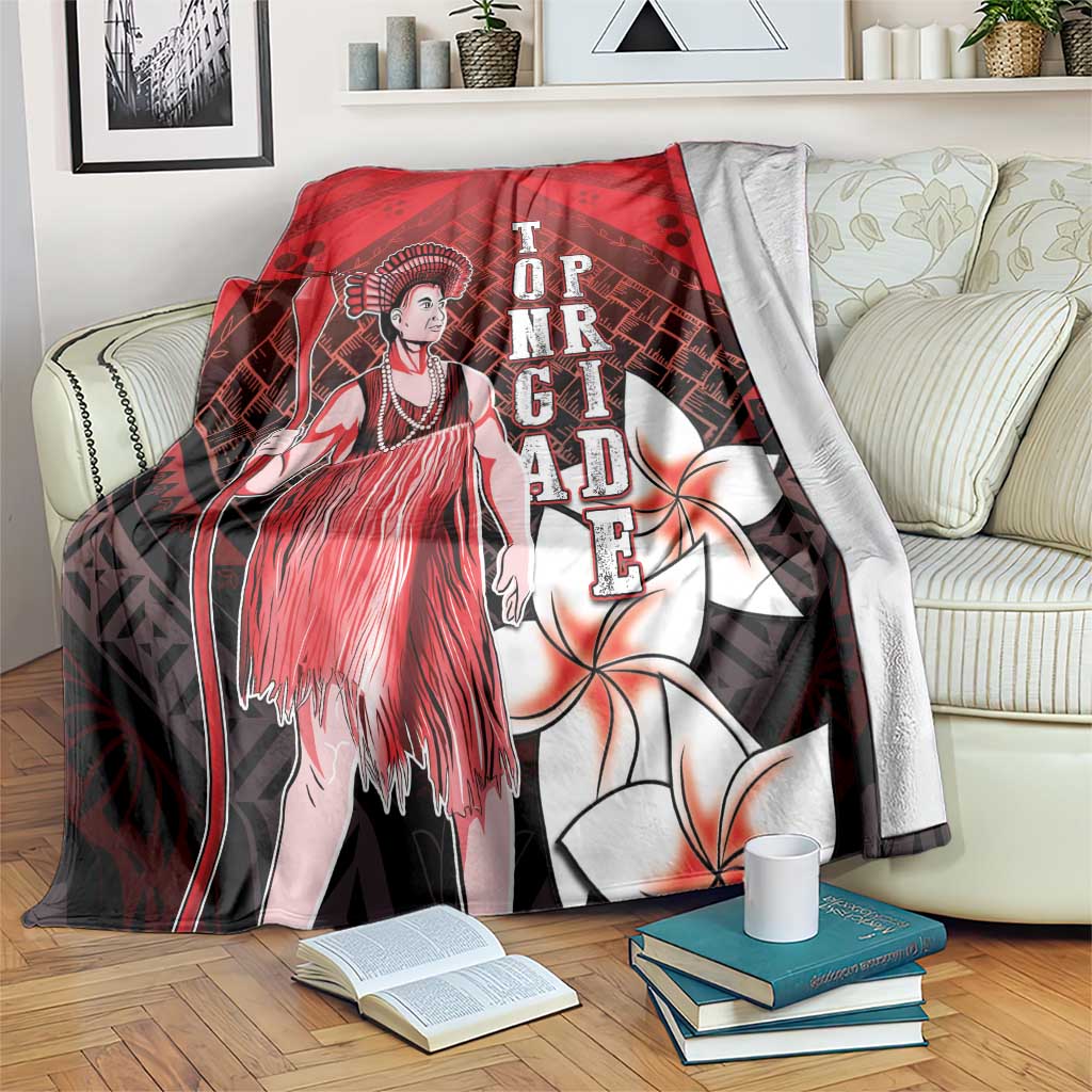 The First King Of Tonga Blanket Tongan Pride LT05 Red - Polynesian Pride
