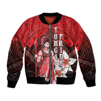 The First King Of Tonga Bomber Jacket Tongan Pride