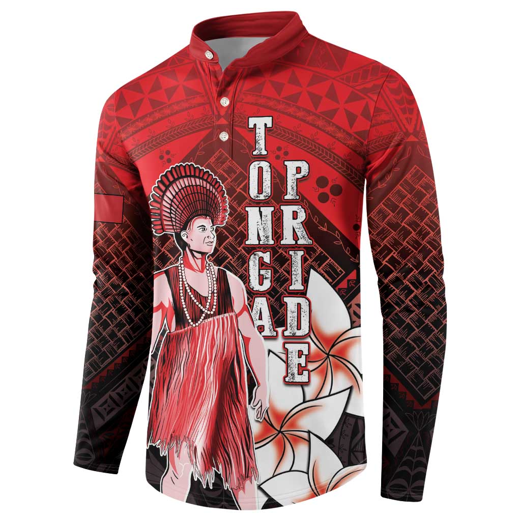 The First King Of Tonga Button Sweatshirt Tongan Pride LT05 - Polynesian Pride
