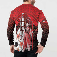 The First King Of Tonga Button Sweatshirt Tongan Pride LT05 - Polynesian Pride