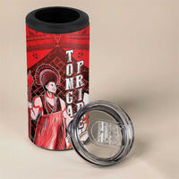 The First King Of Tonga 4 in 1 Can Cooler Tumbler Tongan Pride LT05 - Polynesian Pride