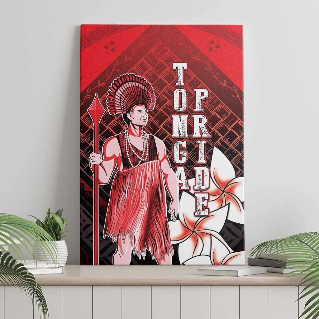 The First King Of Tonga Canvas Wall Art Tongan Pride LT05 - Polynesian Pride