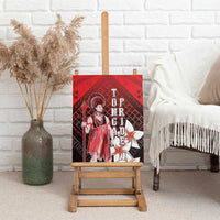 The First King Of Tonga Canvas Wall Art Tongan Pride LT05 - Polynesian Pride