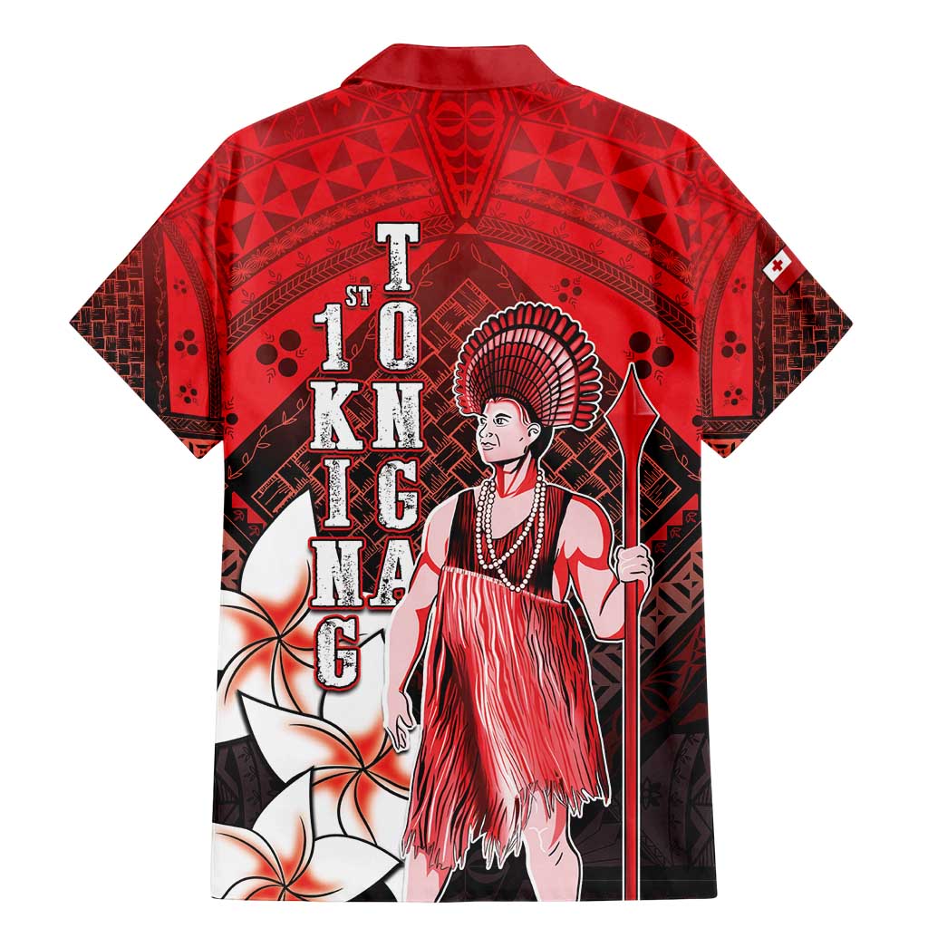 The First King Of Tonga Family Matching Mermaid Dress and Hawaiian Shirt Tongan Pride