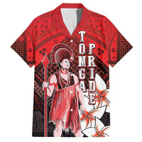 The First King Of Tonga Family Matching Short Sleeve Bodycon Dress and Hawaiian Shirt Tongan Pride