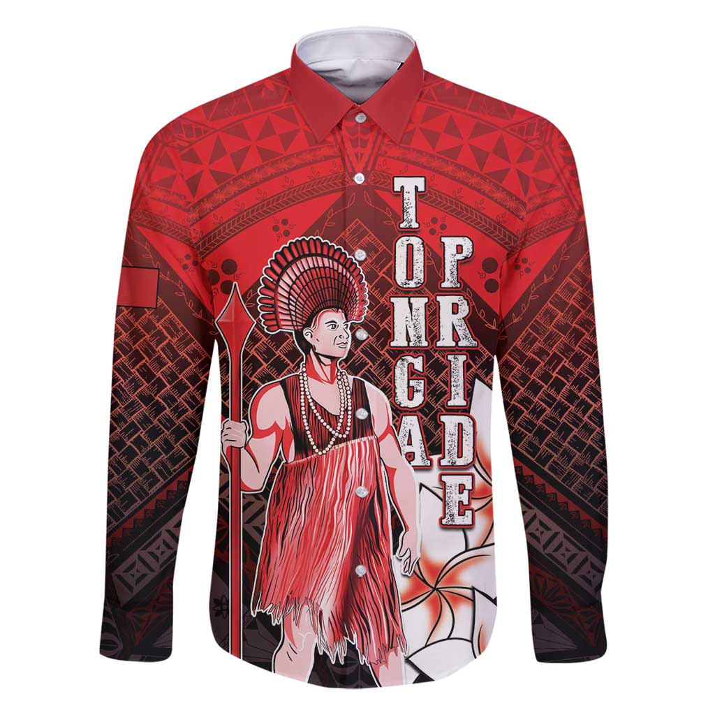 The First King Of Tonga Family Matching Tank Maxi Dress and Hawaiian Shirt Tongan Pride