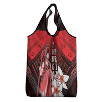 The First King Of Tonga Grocery Bag Tongan Pride LT05 - Polynesian Pride