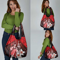 The First King Of Tonga Grocery Bag Tongan Pride LT05 - Polynesian Pride