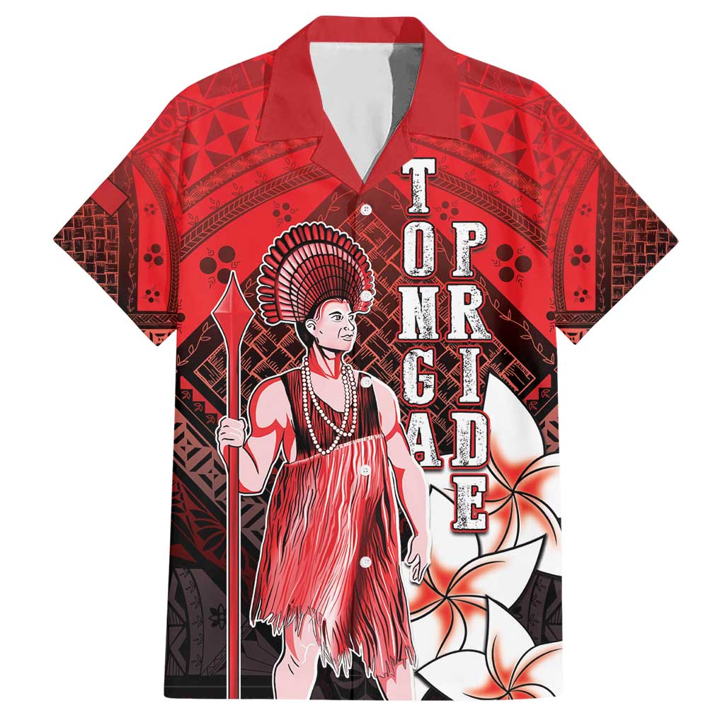 The First King Of Tonga Hawaiian Shirt Tongan Pride LT05 Red - Polynesian Pride