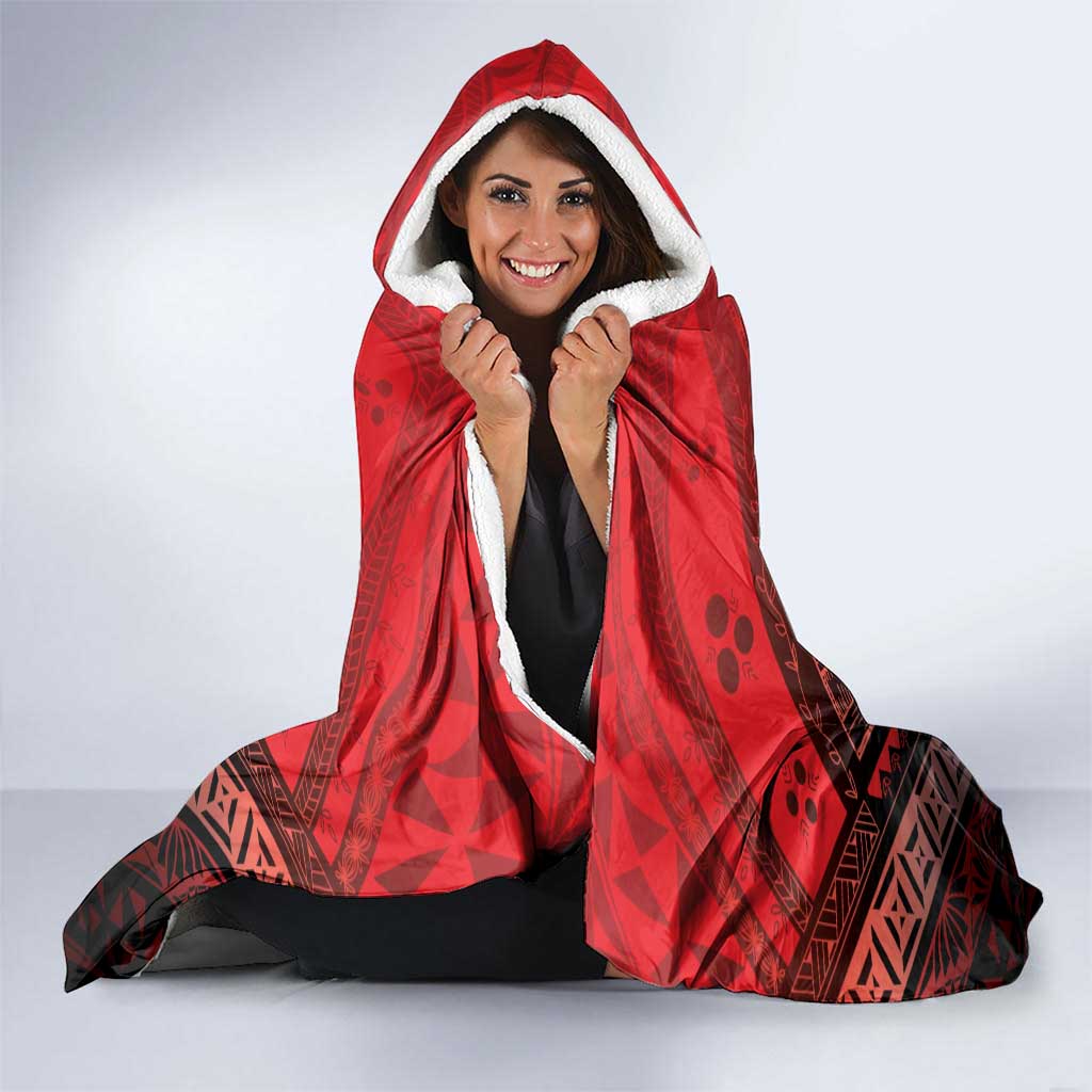 The First King Of Tonga Hooded Blanket Tongan Pride LT05 - Polynesian Pride