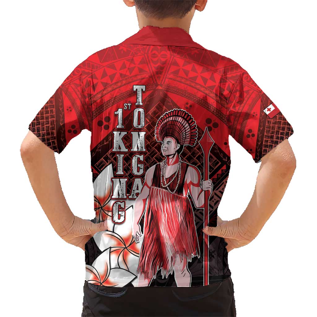 The First King Of Tonga Kid Hawaiian Shirt Tongan Pride LT05 - Polynesian Pride