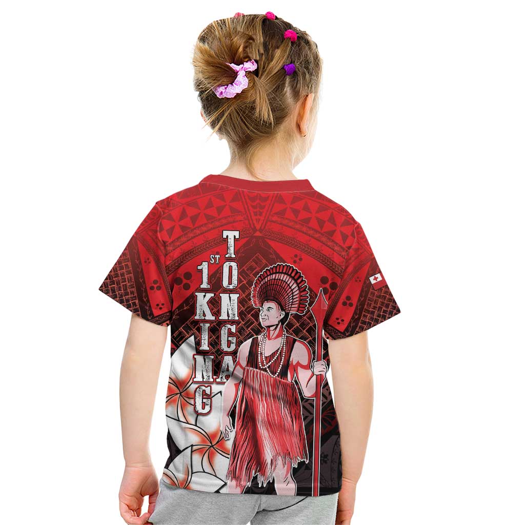 The First King Of Tonga Kid T Shirt Tongan Pride