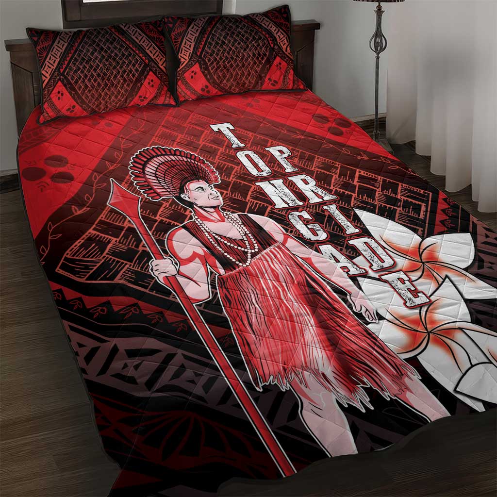 The First King Of Tonga Quilt Bed Set Tongan Pride