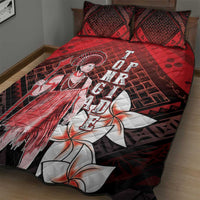 The First King Of Tonga Quilt Bed Set Tongan Pride