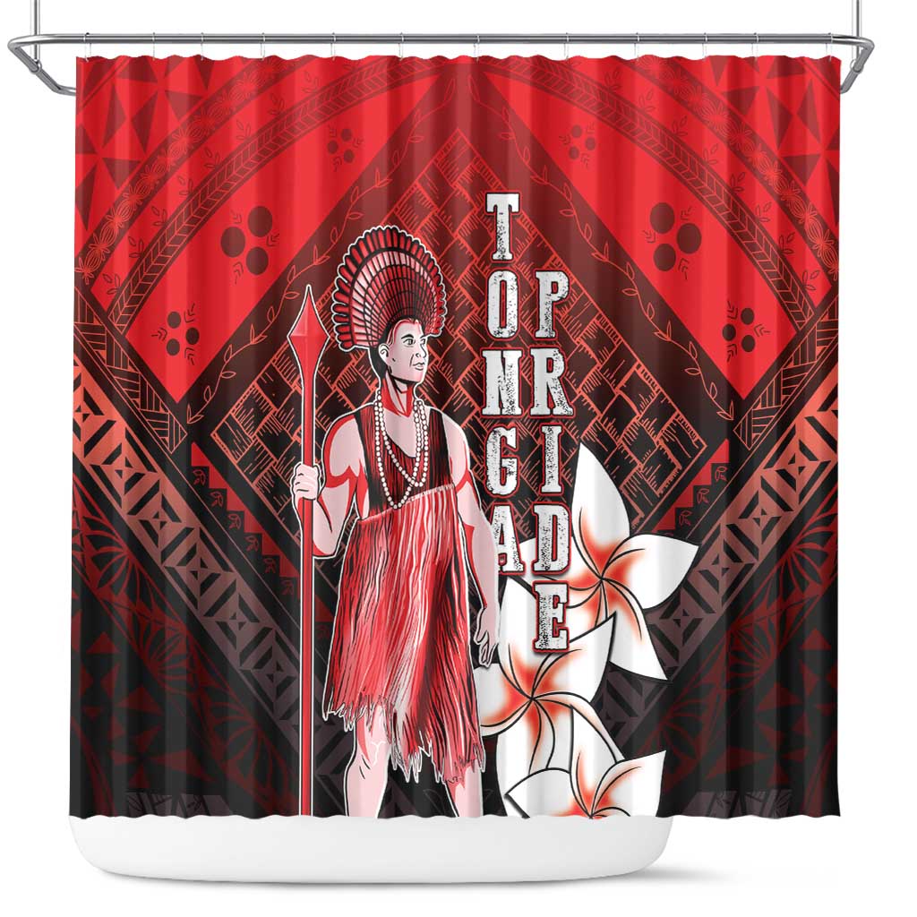The First King Of Tonga Shower Curtain Tongan Pride