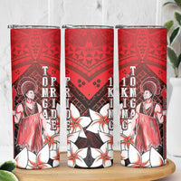 The First King Of Tonga Skinny Tumbler Tongan Pride