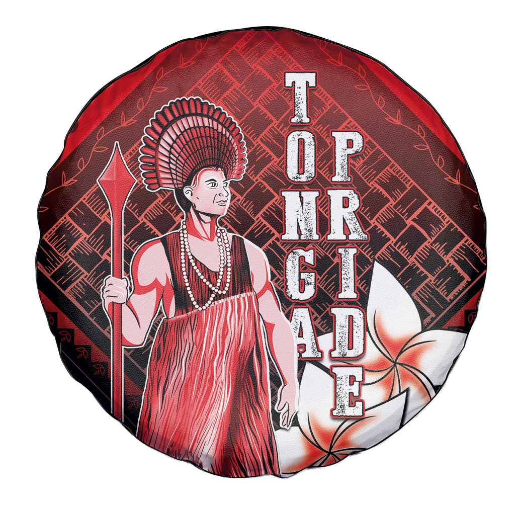 The First King Of Tonga Spare Tire Cover Tongan Pride LT05 - Polynesian Pride
