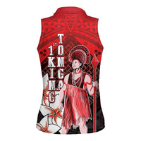 The First King Of Tonga Women Sleeveless Polo Shirt Tongan Pride