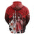 The First King Of Tonga Zip Hoodie Tongan Pride